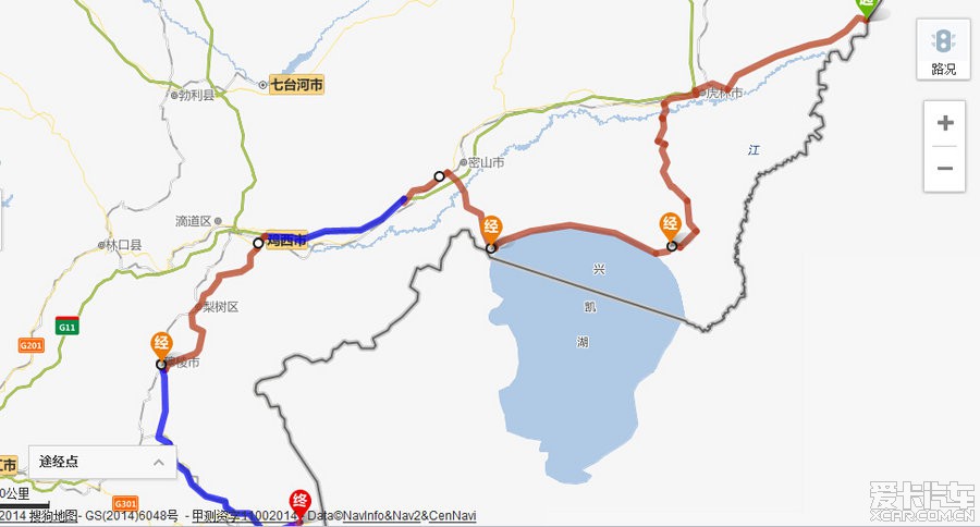 汽车论坛大全 爱卡自助游 03 正文  d6:虎头镇(s309/约70km)