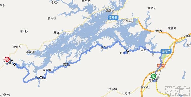 > 千岛湖环湖,新安江山水画廊自驾游