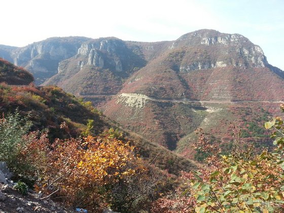 山西黎城四方山赏秋.