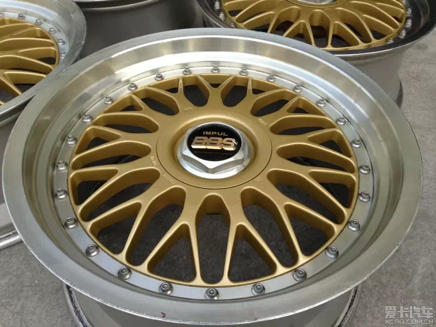 日本高端锻造双片可拆 bbs rs impul 18寸轮毂