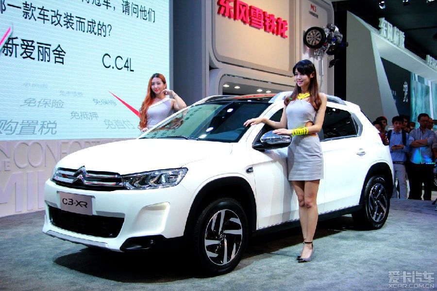 放几张广州车模的照片_雪铁龙C3-XR论坛_XC