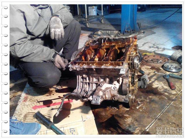 奥迪A6L烧机油发动机大修