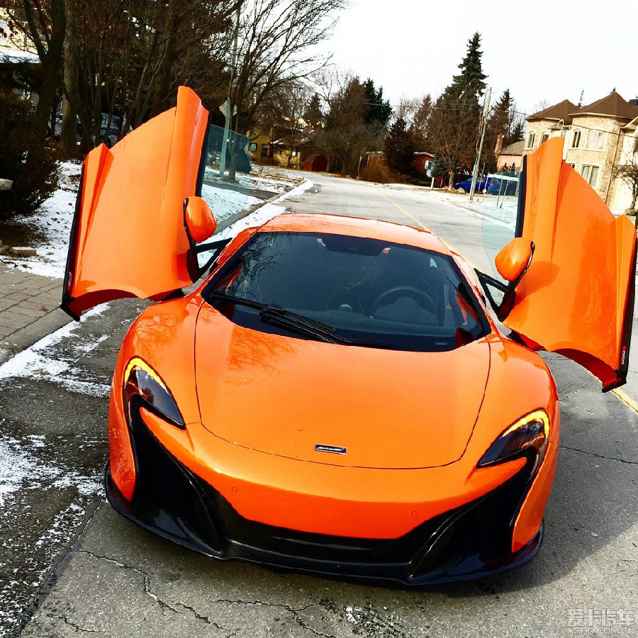 橙色mclaren 650s 提车_迈凯伦论坛论坛_xcar 爱卡