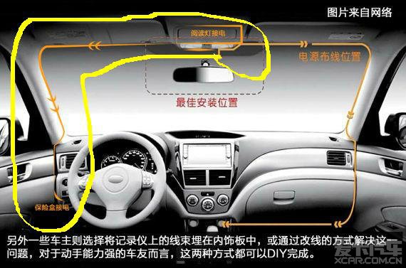 自己动手安装行车记录仪