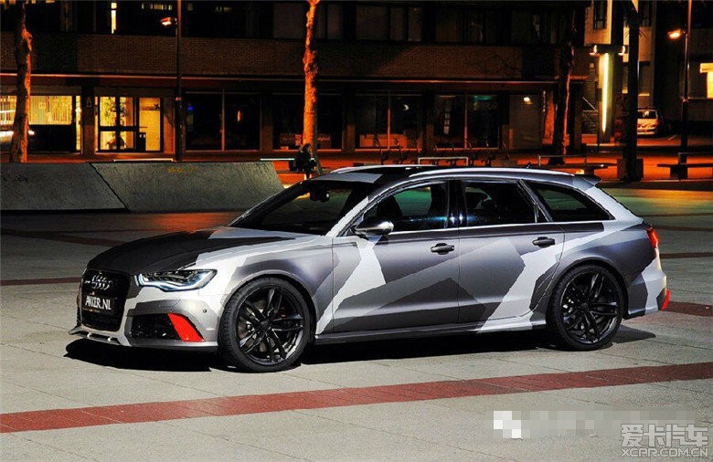 迷彩版2014audi rs6 avant 旅行猛兽_奥迪rs论坛_爱卡