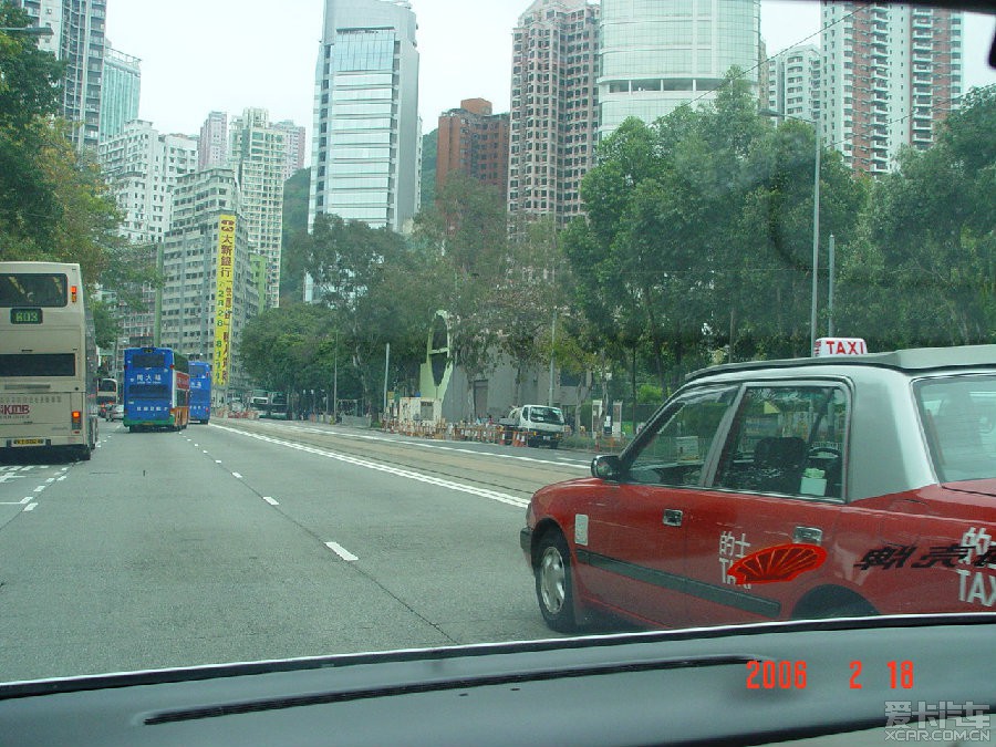 香港驾车随拍记录往昔生活