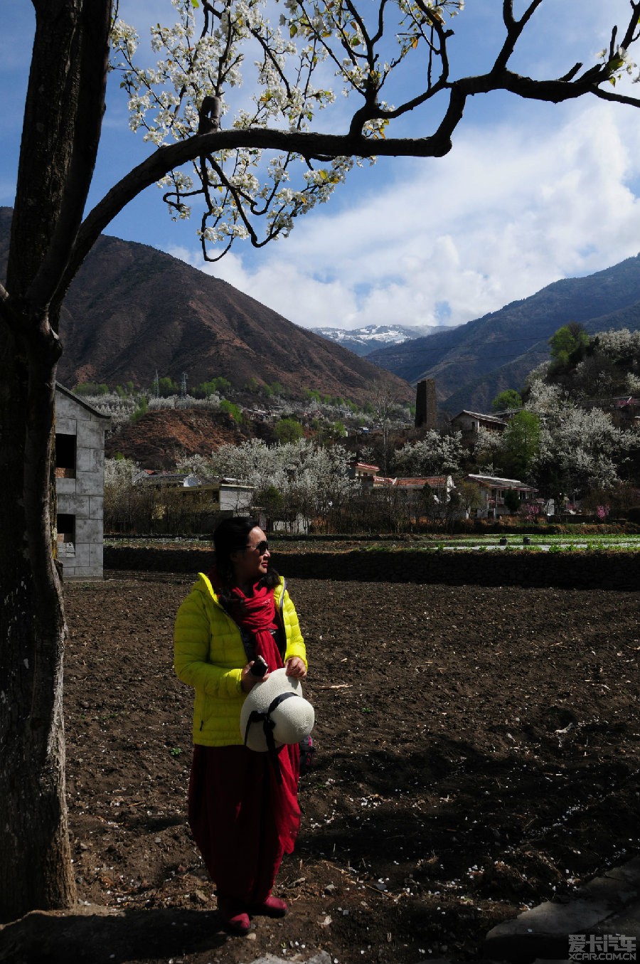 醉美丹巴中路藏寨,独爱金川丹巴梨花美 酷走旅游网