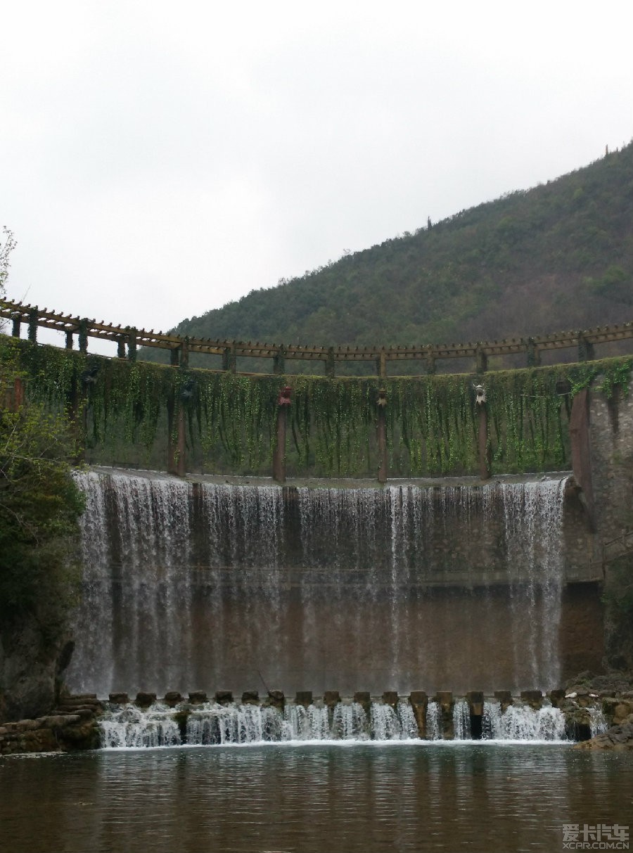 湖北人的九寨沟--郧西县五龙河风景区_湖北汽