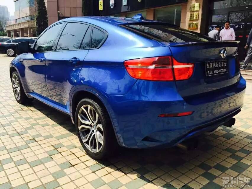 【图】深蓝色宝马经典陆地飞机!10年宝马x6m,不是一般x6!