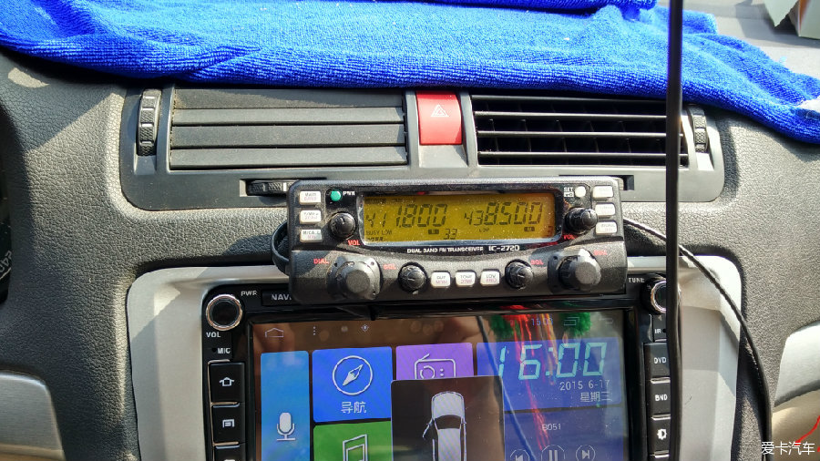 09款明锐新装大众安卓航睿导航仪GPS倒车影