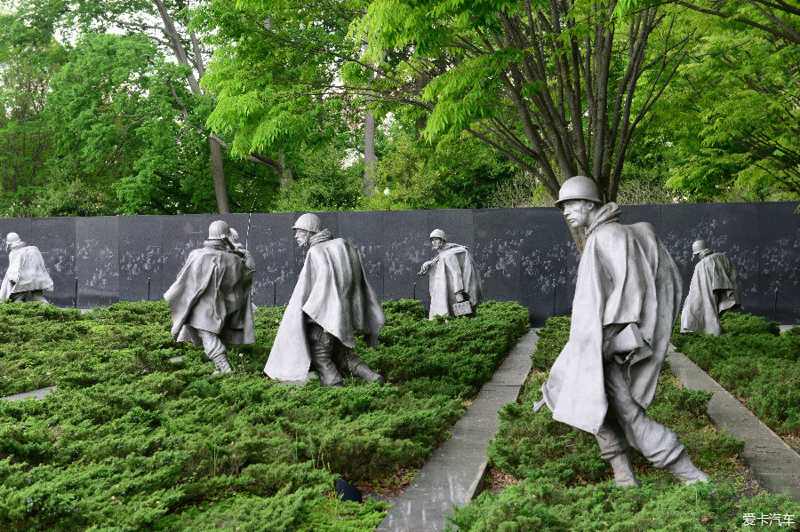 【精华】美国华盛顿韩战和越战纪念碑前的沉思