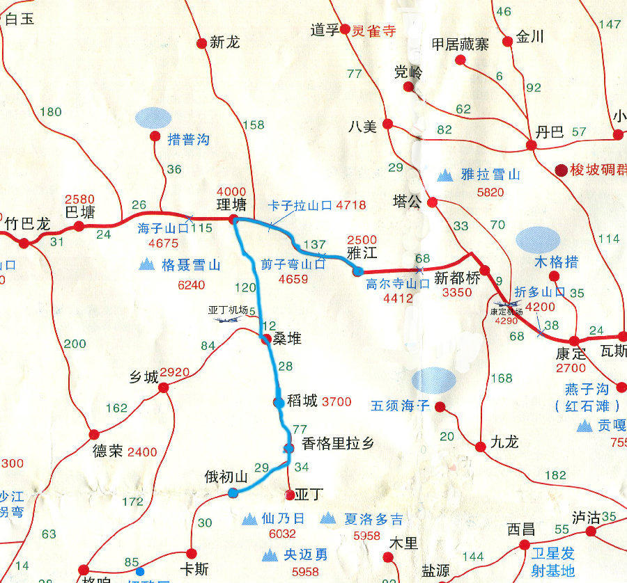 【图】金秋川西高原经典自驾15天 2 雅江-亚丁-俄初山_1_上海论坛