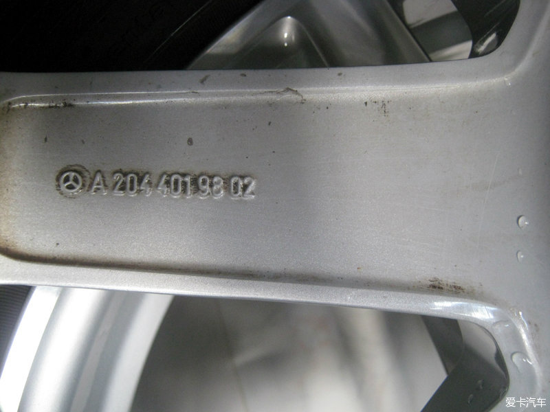 18寸捷克产奔驰C250 COUPE原装轮毂轮胎奔