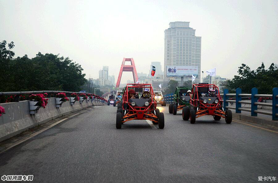 四川经常举行全地形车ATV表演,CCTV5全程直