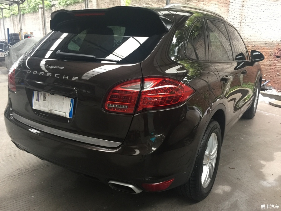 12款卡宴3.6 S 咖啡色\/车新价格低_二手车市场