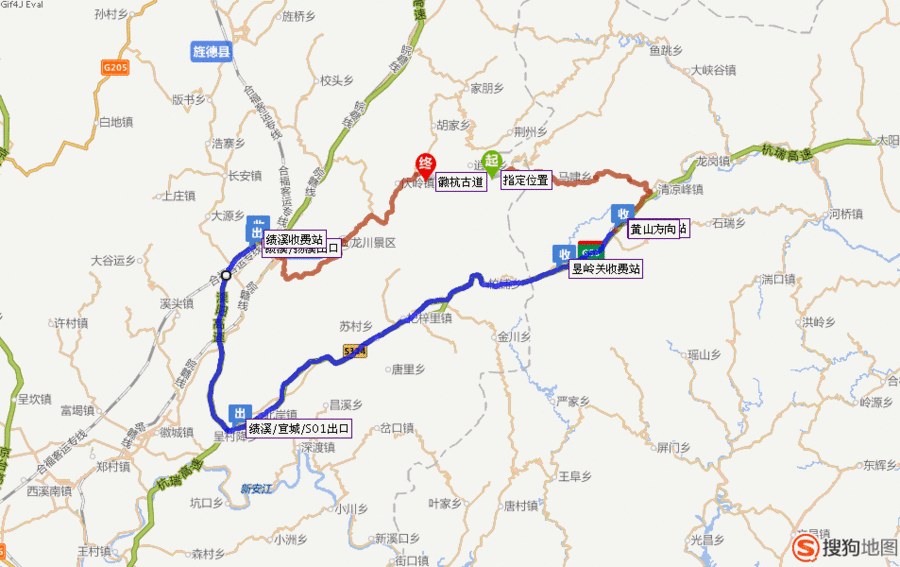 五一徽杭古道,皖南川藏线