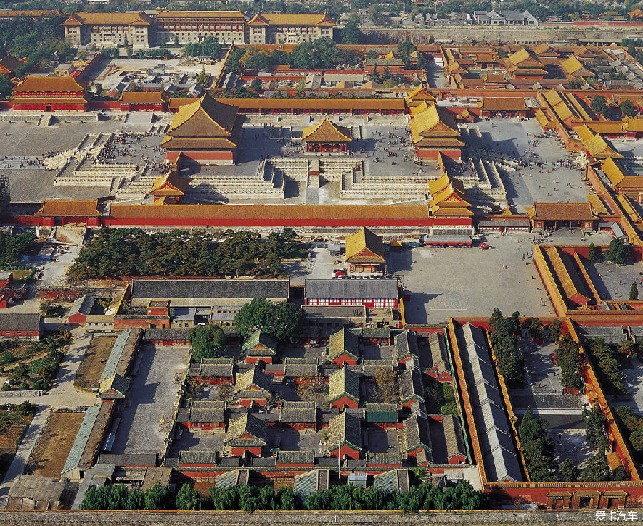 罕见北京故宫高清航拍照片:多少秘密在其中