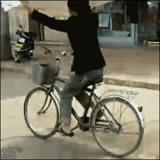 动图----自行车上的技术.