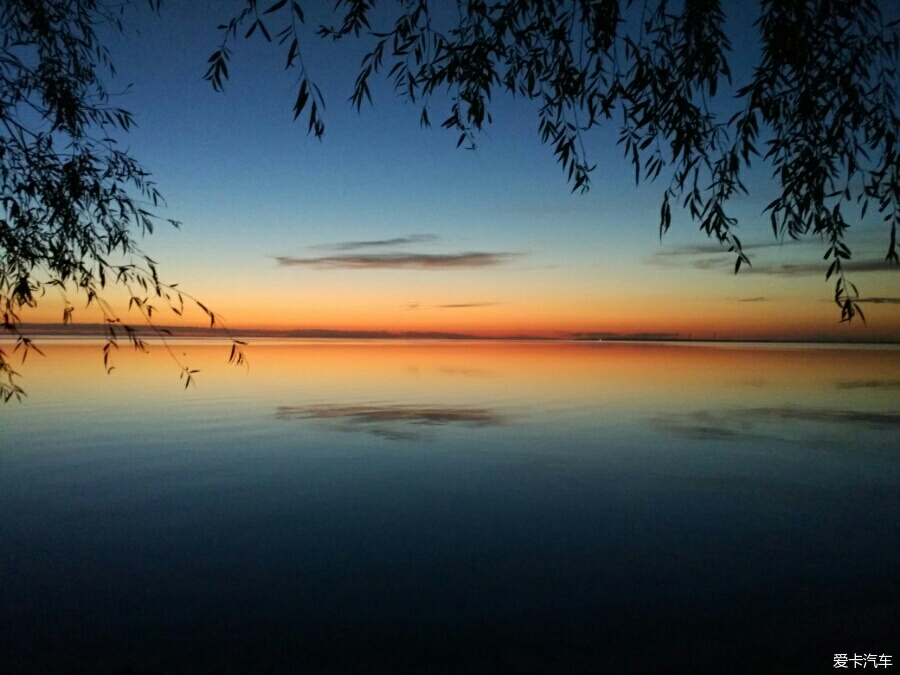 查干湖夜景一张