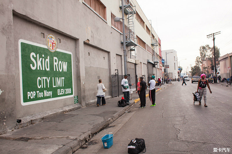 全美最可怕的洛杉矶Skid Row穷街地区_四川汽