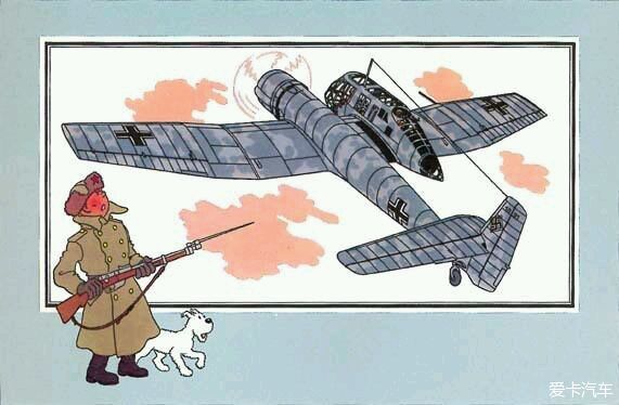 比利时漫画家埃尔热笔下的丁丁与二战飞机_第