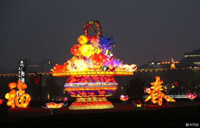 浓情美韵——西安春节美景与璀璨夜色