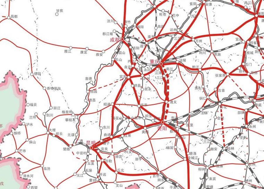 【高铁】《中长期铁路网规划》2016-2030 PD