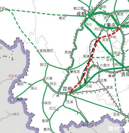 高铁线路确定 贵州沦为最大输家