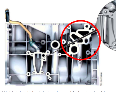 M271发动机机油滤清底座漏油解析_奔驰C级论