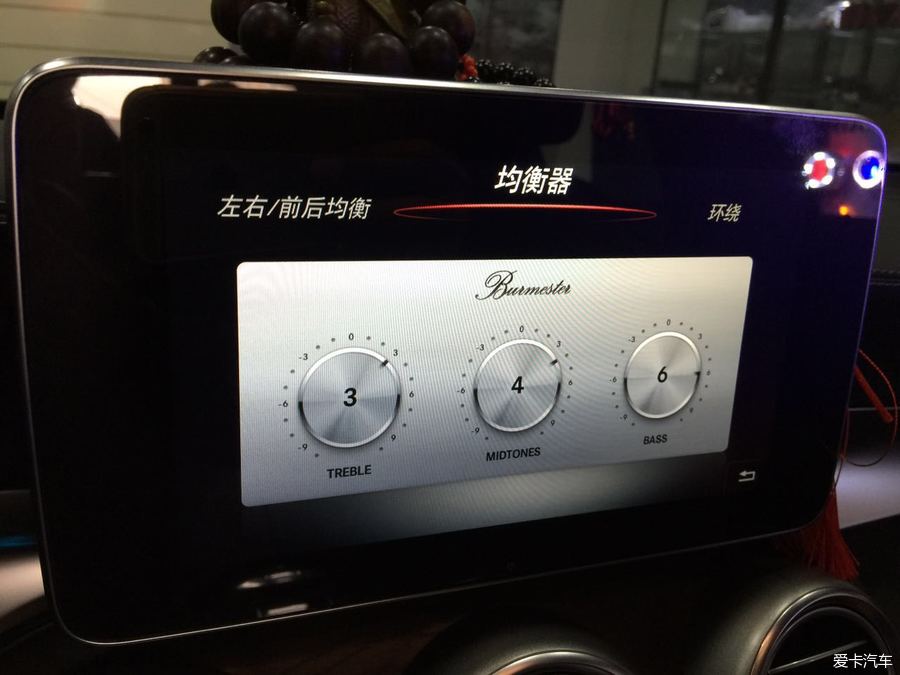 天津奔驰GLC300安装原厂柏林之声全套音响_