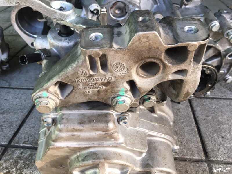 mq250 6档变速箱完成