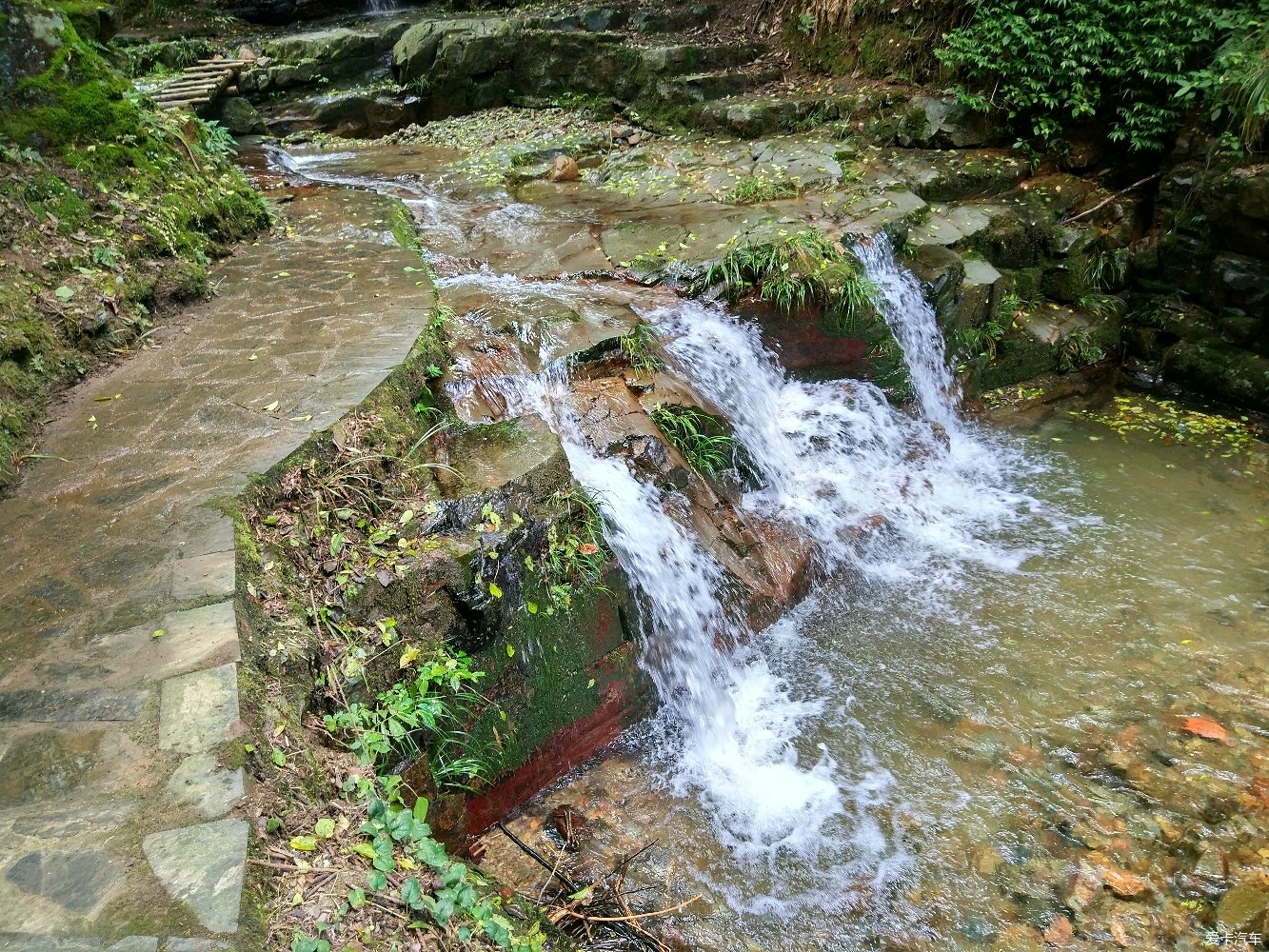 林间小溪 黄石大冶,大泉沟