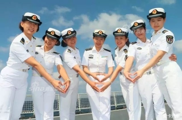 军中霸王花也高颜值！中国海军女兵不一样的美