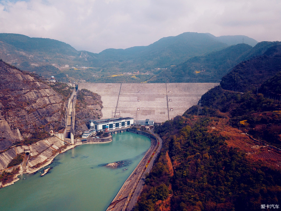 【图】【航拍】紫坪铺水库!_2_四川论坛_爱卡汽车