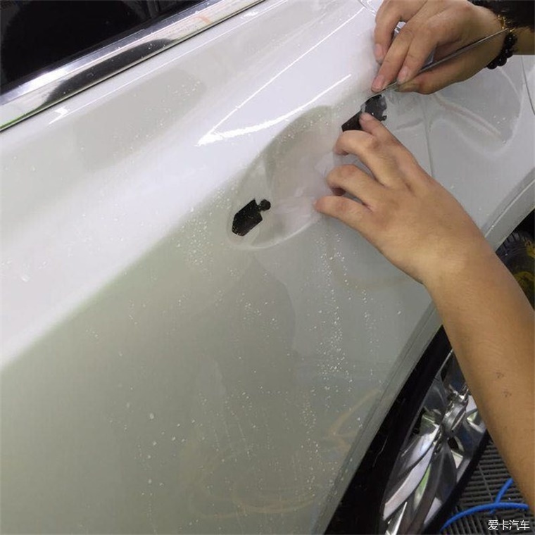铂金凯迪拉克XT5，做一个全身隐形车衣护漆吧！