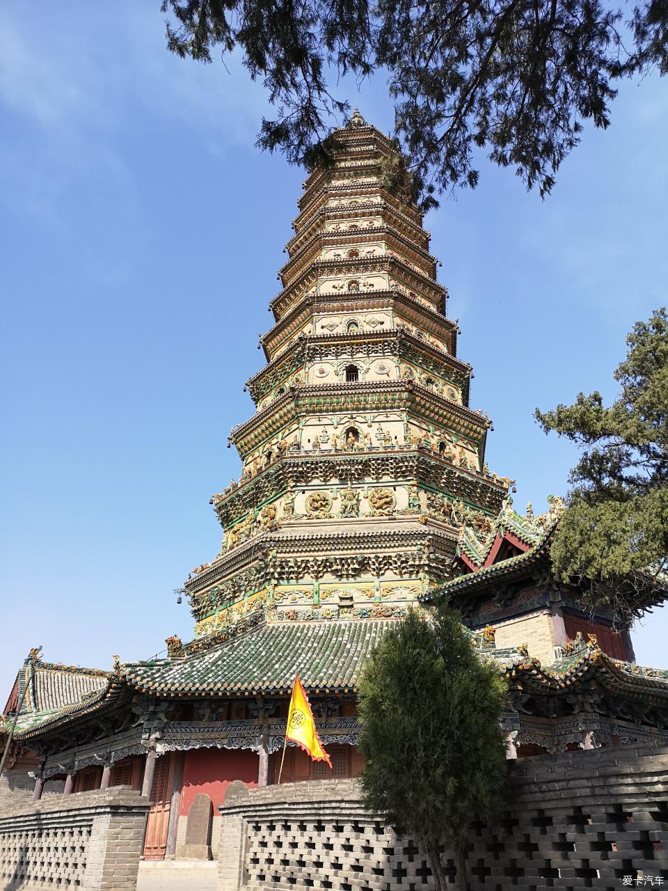 山西行系列(七)洪洞广胜寺(上寺)飞虹塔