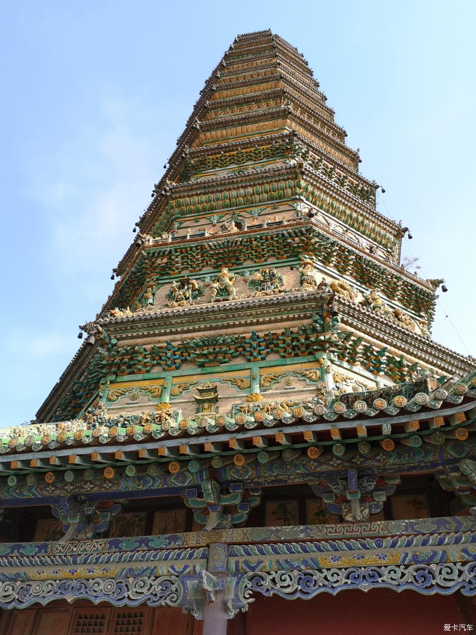 山西行系列七洪洞广胜寺上寺飞虹塔