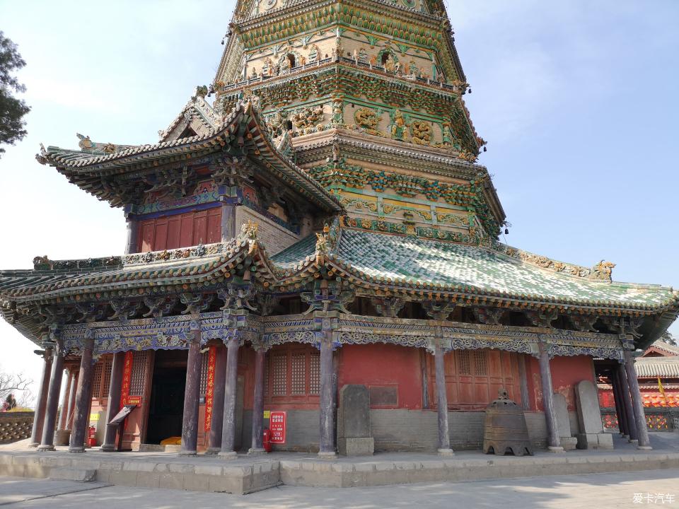 山西行系列七洪洞广胜寺上寺飞虹塔