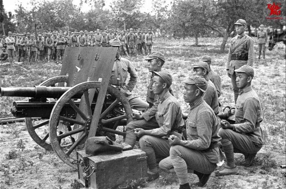 珍贵老照片:1937年的八路军炮兵部队