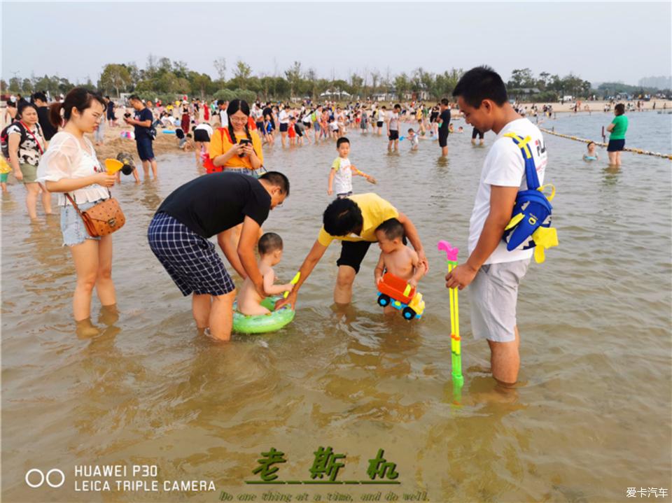 长沙松雅湖沙滩儿童乐园自驾游