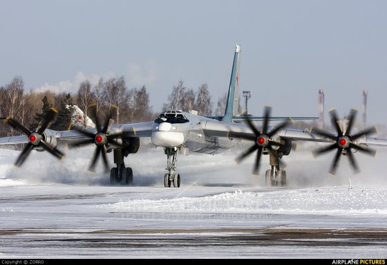 tu-95ms 图-95战略轰炸机