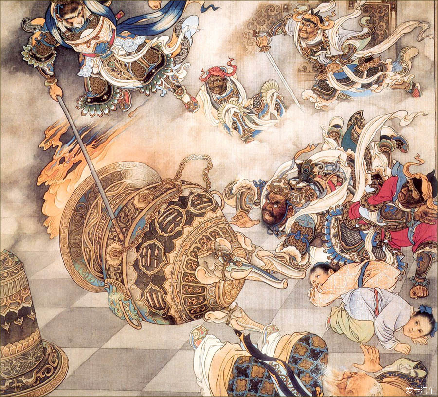我所见过的最好的《孙悟空大闹天宫》组画