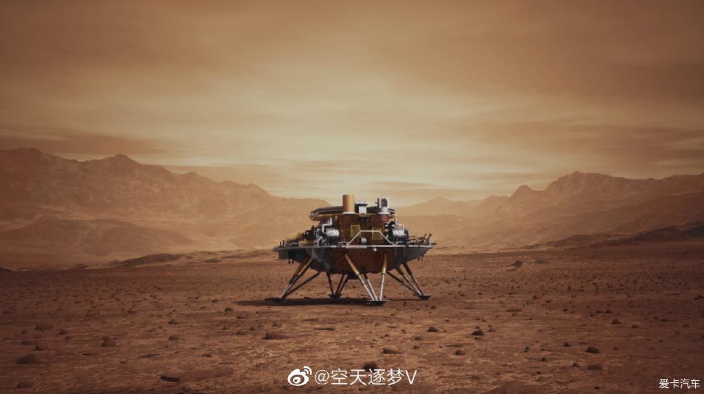 中国祝融号火星车着陆成功