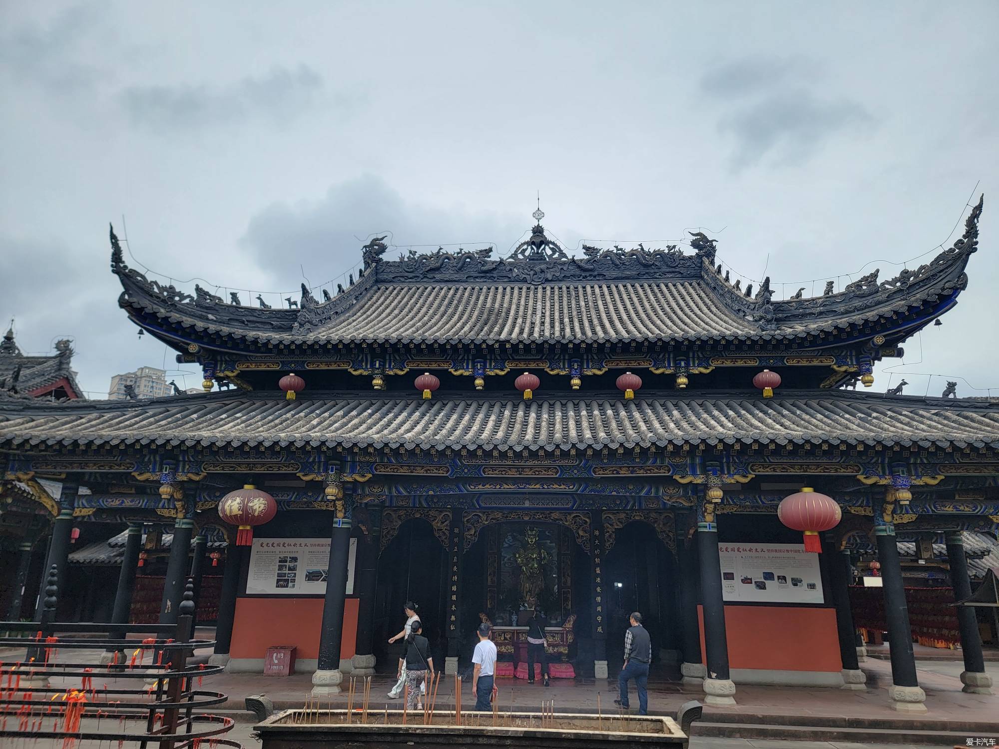国庆游内江圣水寺