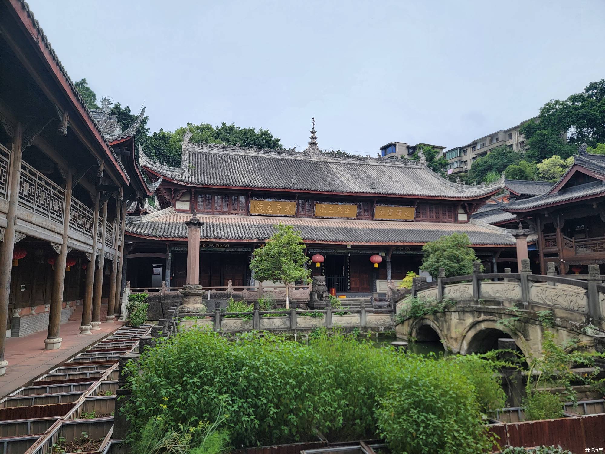 国庆游内江圣水寺