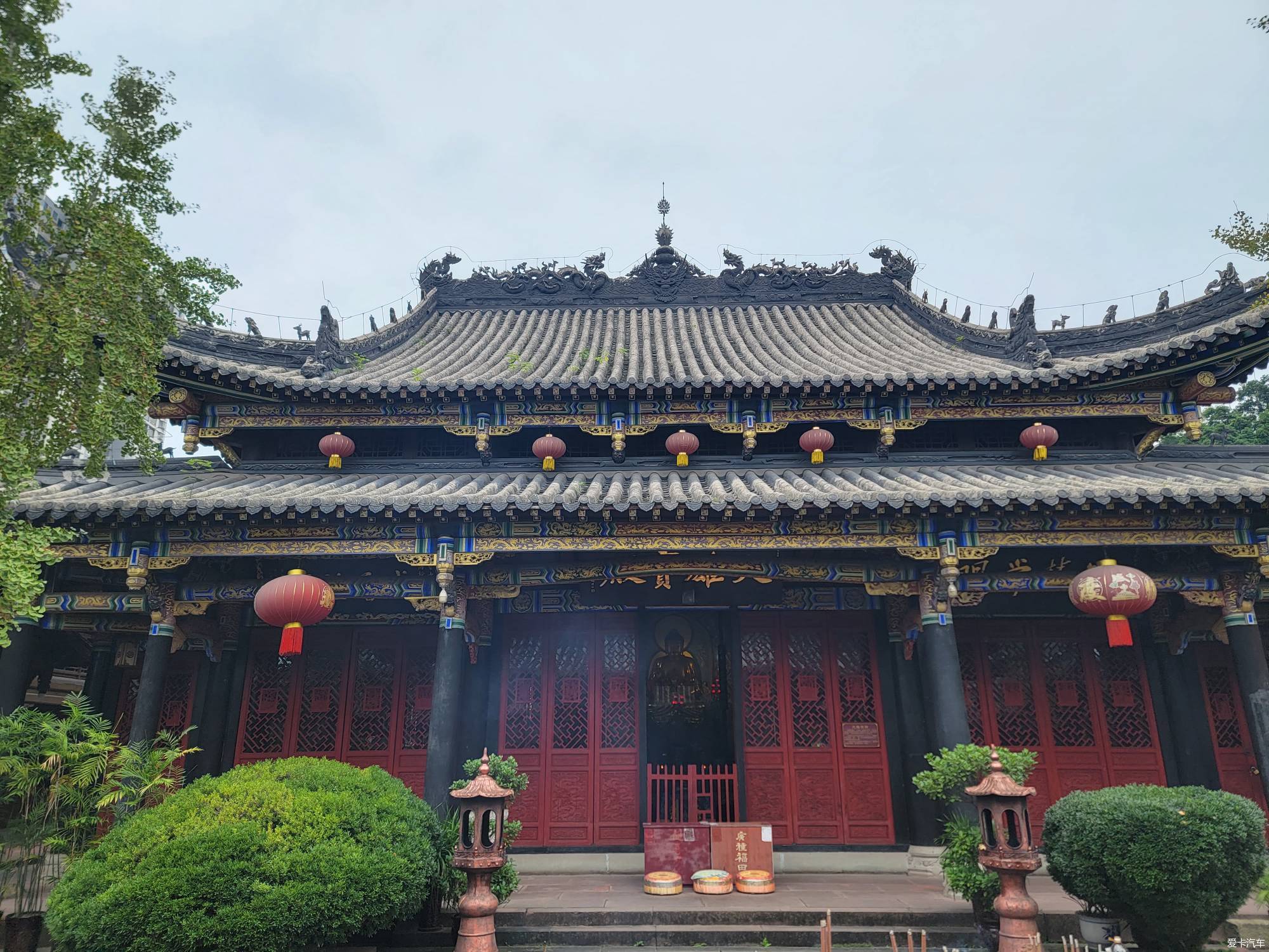 国庆游内江圣水寺