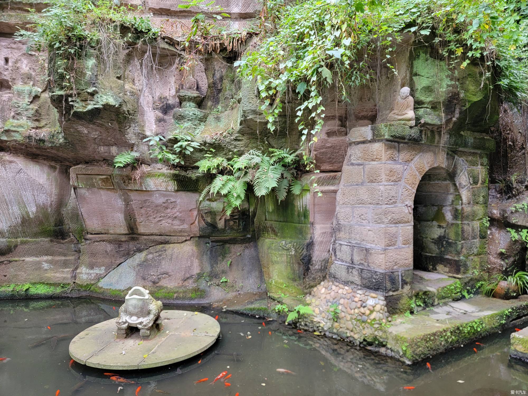 国庆游内江圣水寺