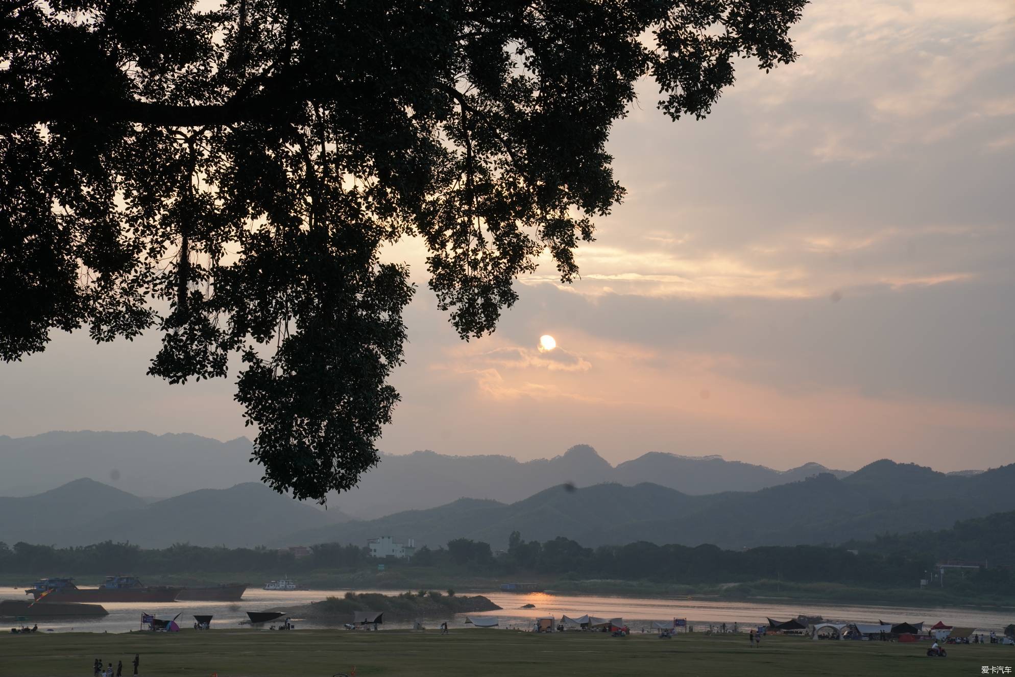 北江之夕阳