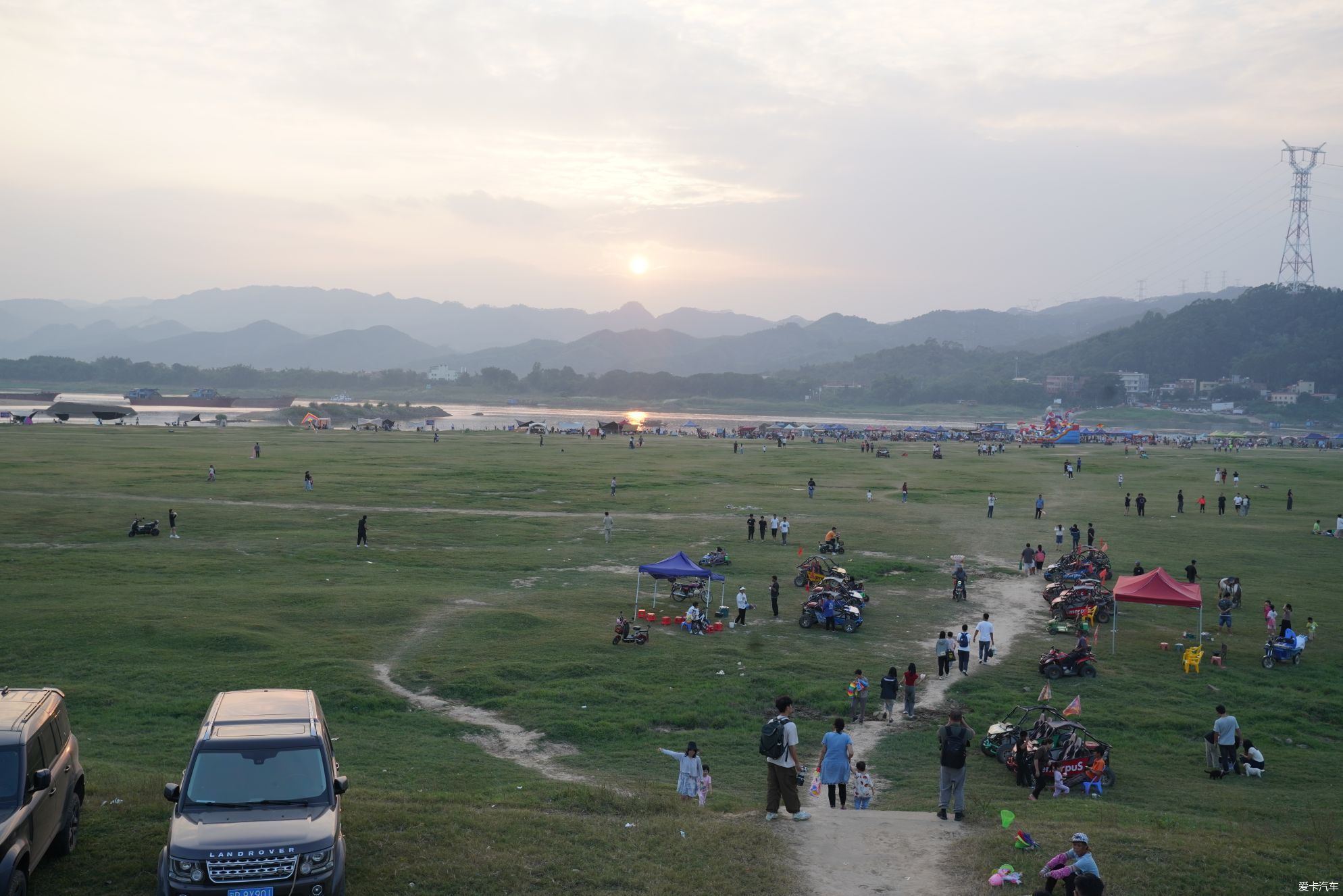 北江之夕阳