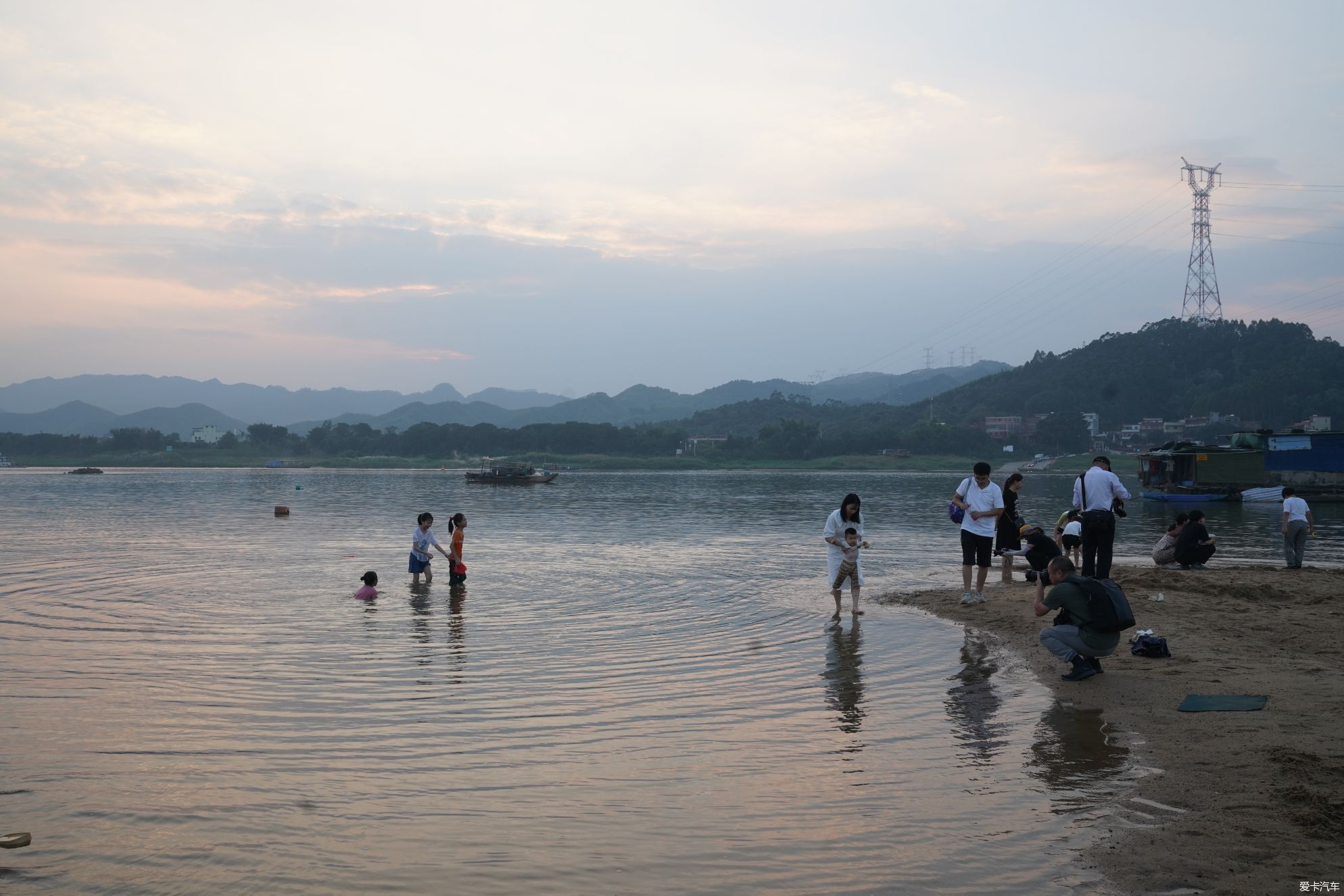 北江之夕阳